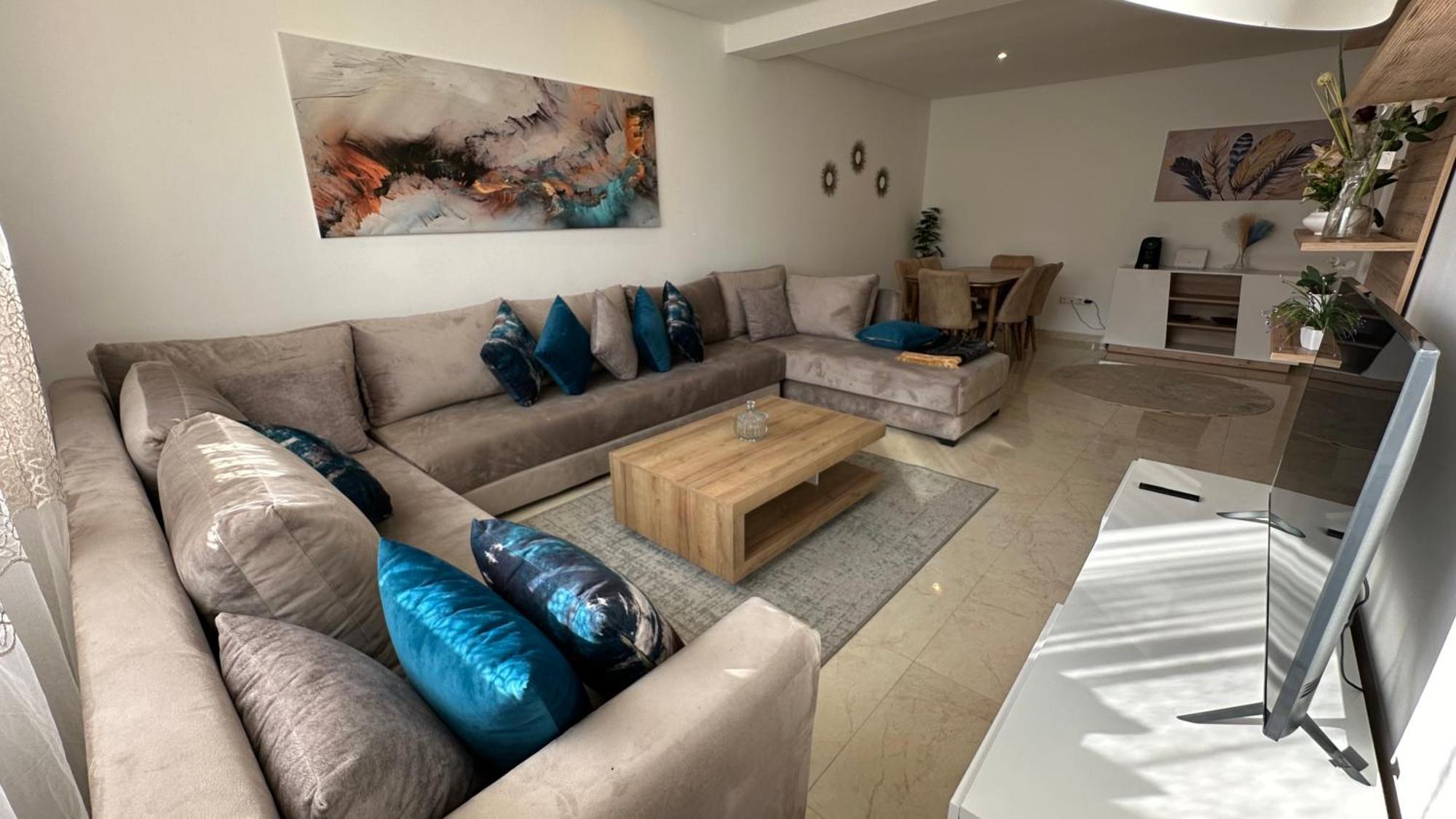Luxury Family Appart 7 Pers - Checkpoint - Oujda Center Eksteriør bilde